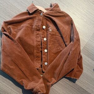 Forever 21 Tan Corduroy Jacket
